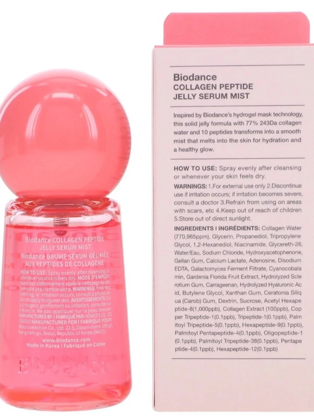 Biodance Collagen Peptide Jelly Serum Mist